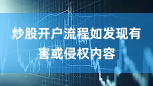 炒股开户流程如发现有害或侵权内容