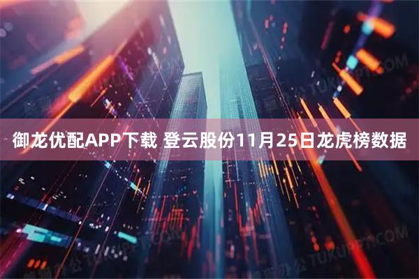御龙优配APP下载 登云股份11月25日龙虎榜数据